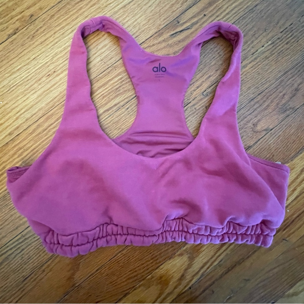 ALO Scoop Sweatshirt Bralette